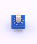 1 Piece Rotary Encoder R9310R7HX 0 To 9 Digital BCD Encoding Rotary Switch 10 Bit Plug In With Handle 7mm Plug In