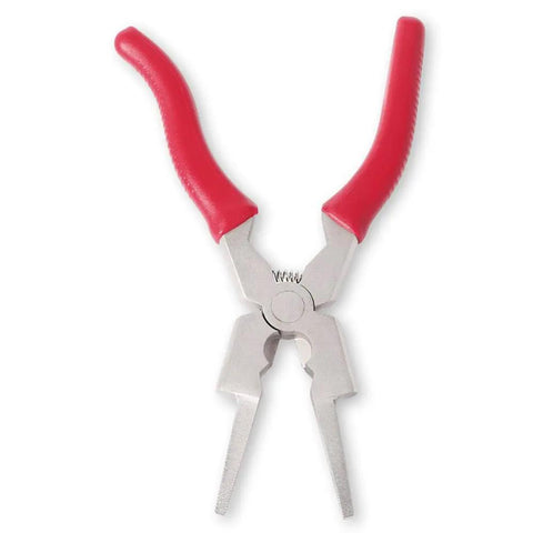 Pro 8 Inch MIG Welding Pliers with Long Nose, Rust-Resistant, Anti-Slip Grip, Induction-Hardened Cutting Edge, Spring-Loaded