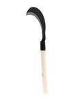 Beefy Hand Scythe With Long Handle For Easy Weeding In The Garden Manganese Steel Blade Weed Puller Tool from side view