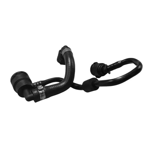 Premium Air Hose Compatible With Mercedes E Class E 200 4Matic And C 200 C 180 Perfect Fix For Your Ride Keeps It Running Real Good Reliable Like New OEM A2055015301 Part Fitment Is Totally Awesome For Any Daily Driver Or Commuter. Black molded air hose replacement with connector ends for Mercedes HVAC use