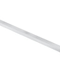 Angled side view of Awclub square steel key stock, 1/2 in x 1/2 in x 12 in, cold-drawn 45# steel