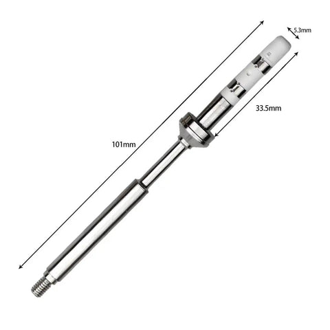 Hot Melt Heat Set Insert Tool Kit With Brass Knurled Nuts For M2 To M8 Tips And Embedding Adapters 3D Printed Parts
