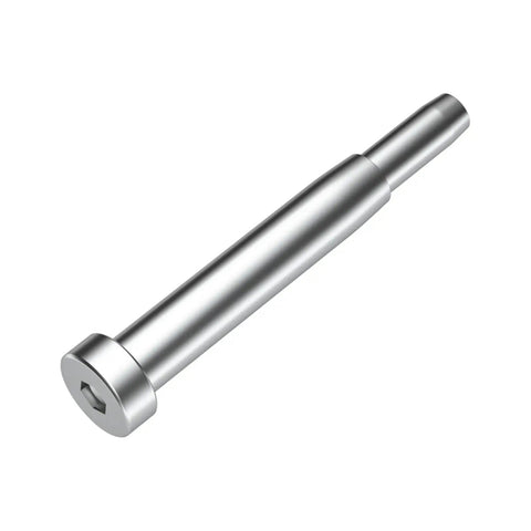 3/16 Inch Invisible Cable Railing Kit 40 Pack For Wood And Metal Deck Posts Featuring Zero Visible Bolts And A Slick Modern Finish To Seriously Level Up Your Outdoor Deck Or Stairway Setup Today, showing a stainless steel post fitting.