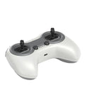 FPV Racing Drone Radio Transmitter 10CH 2.4G ERLS Protocol for Freestyle and Outdoor Racing, sleek white remote control device