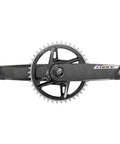 Force 1x AXS Power Meter Crankset with Left Side Power Meter, 172.5mm Arm, XPLR 42T Dub Wide Chainring, carbon fiber cranks