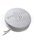 Hardwired Carbon Monoxide Detector With 9 Volt Battery Backup Electrochemical Sensor 85 Decibel Alarm 3 LED Indicators 120 Volt Wired CO Alarm For Home Safety