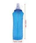 Portable Hydration Pack With 250ml Soft Reservoir For Hiking, Cycling, Camping And Outdoor Activities, Lightweight Travel Gear, blue, 23cm