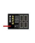 Long Range 2.4GHz RC Receiver M04B with 984 feet ground range and 2625 feet air range 4CHB advanced FHSS GFSK anti interference