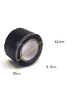 5 Pack Heavy Duty Waterproof Tape For Leaks And Repairs, Ultra Strong Self Fix Seal Tape 1.5M By 2.5Cm shown in roll with dimensions