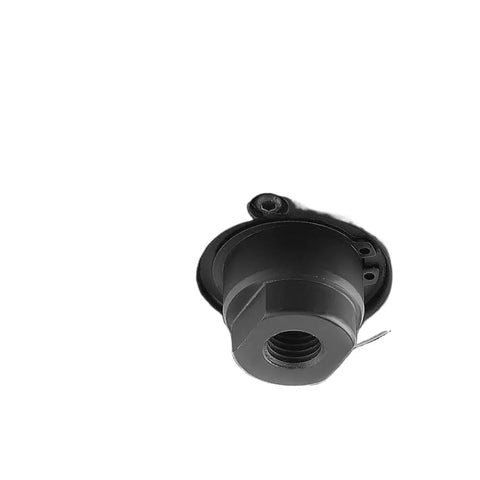 Premium Quality Wheel Loader Track Roller Rear Idler Direct Swap Fit For T550 T590 T595 T630 viewed from top angle, black, heavy duty.