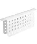 Kitchen Sink Mat Protector 11 By 12 Inches White Open Grid Plastic Sink Mat For Dish Protection In Kitchen Bathroom And Laundry Sinks The Euro Collection