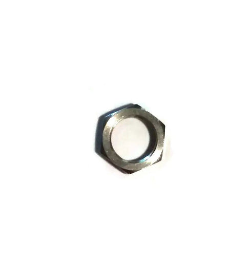 Heavy Duty Hex Panel Nuts 3/8 32 Thread 1/2 Inch Premium Brass Nickel Coating Rock Solid Mounting Kit Pro Grade Rack Hardware Zero Hassle Build And Install Easy Swap Pack Of Fifty Pieces