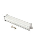 Beefy Tabletop Pneumatic Air Cylinder for Tire Changer Machine, Aluminum Alloy Construction, includes auxiliary connectors.