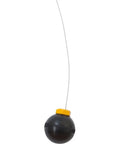 Heavy Duty Woodturning Lathe Wire Burner Set 18 Inch Friction Detailing Tool with black ball and yellow cap for precise carving.