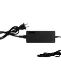 12V 5A DC Power Supply Switching Adapter 60W With 2.1x5.5mm Connector 100-240V AC Input Works With LED Strip Lights, Wireless Routers, Security Cameras, ADSL Modems, Switches, LCD Monitors, Indoor Use, black adapter with cord