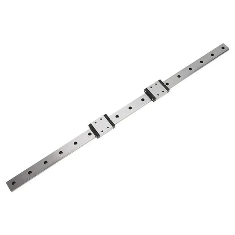500mm By 18mm Miniature Linear Guide Rail With Two Sliding Blocks For Smooth No Fuss High Precision CNC Machines 3D Printers