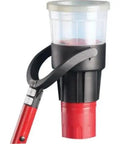 Heavy Duty Smoke Detector Tester For Quick Safety Checks with red handle and clear testing chamber for reliable results.