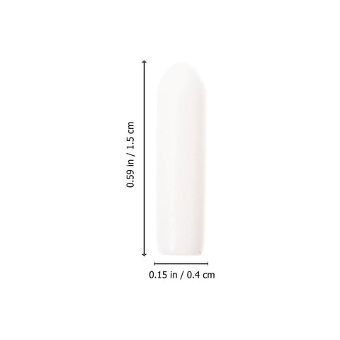 300 Pack Plastic White Clothes Hanger End Caps With Rounded Corners No Glue Needed Protective Covers For Iron Wire Hangers