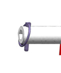 Side view of Linch Pin With Ring Made From Marine Grade 316 Stainless Steel, Heavy Duty Lynch Pin For Kayaks, Boats, Trailers And Shipbuilding.