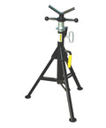 Hi Fold A Jacks With V Head 10 Inch Height 2500 Lb Capacity Heavy Duty Foldable Jack Stands For Safe Vehicle Lifts Quick Action Lock