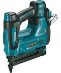 Built Different Heavy Duty 18 Volt Cordless Brad Nailer Holding 110 Nails With No Sweat Depth Adjustment And Sequential Trigger For Fast Finish Carpentry Jobs Renewed Tool Only side view of a cordless brad nailer.