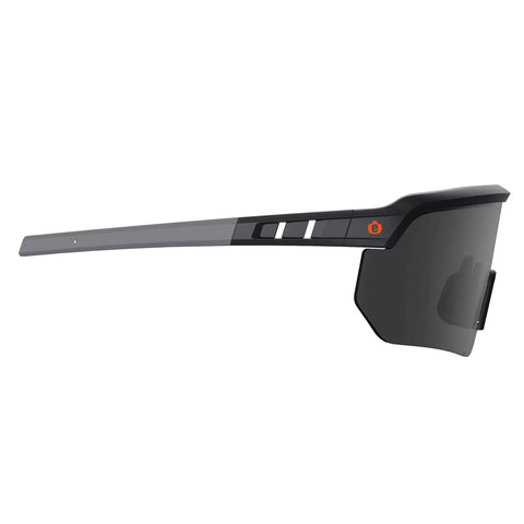 Legit Tough Oversized Blade Style Safety Glasses With Ansi Z87 Plus Rating And Custom Flex Fit Temples For Built Different Impact Resistance And Clear Peripheral Vision At Work