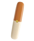 Stainless Steel Fruit Peeler Knife For Kitchen And Camping Use with orange handle cover, multi function design.