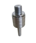 Beefed Up Live Tailstock Chuck Adapter For Wood Lathe Converts Dead Tailstock To Live With 1 Inch By 8 Tpi Thread Mount And Number Two Morse Taper Mount, Fits Wood Lathe Chuck Accessories, front view