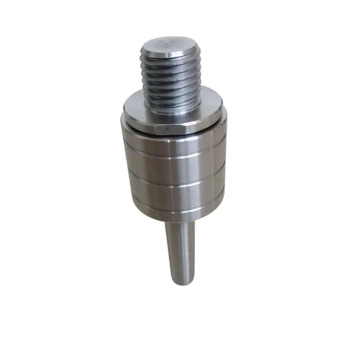 Beefed Up Live Tailstock Chuck Adapter For Wood Lathe Converts Dead Tailstock To Live With 1 Inch By 8 Tpi Thread Mount And Number Two Morse Taper Mount, Fits Wood Lathe Chuck Accessories, front view