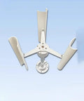 Vertical Axis Wind Turbine Kit With Three Phase Permanent Magnet Generator For Home DIY Wind Power Model PVC Blades