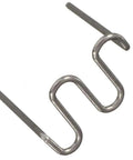 500-Piece Steel Waves Staple Kit With 0.6mm S-Type Welding Nails For Flux-Free Plastic Repair And Metal Projects, Plug-And-Play Staples For Quick Fixes In Home Workshop Or Garage, silver steel wave staple