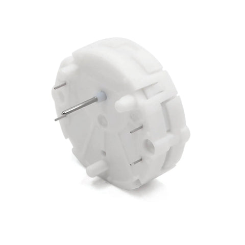 X27 589 stepper motor for cluster gauge repair, 13x30mm compact white unit designed to fix speedometer and tachometer issues.