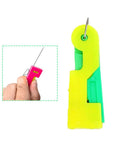 3Pcs Automatic Needle Threader Set For Hand Sewing Easy No Fuss Threading Device For Small Eye Needles Ideal For DIY Embroidery