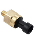 Pressure Sensor For Screw Air Compressors Dual Part Numbers 39877618 And 23451859 Delivers Precise Pressure Readings For Stable Plug And Play Performance And Hassle Free Maintenance brass pressure sensor with threaded fitting and black connector