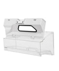 Heavy Duty Dust Box Compatible With Roborock S5 S6 T6 Robot Vacuum Cleaner Replacement Parts Large Capacity Bin For S50 S51 S55 Models with clear ABS material.