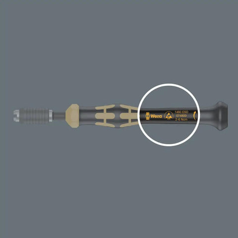 Pro Grade Pre Set Adjustable Torque Screwdriver With Quick Release Chuck For ESD Safe Micro Precision 0.02 To 0.11 Nm Kraftform Micro