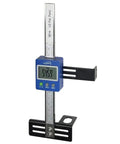 Drill Press Digital Readout EZ Depth With Large LCD Display on metal frame showing 5.58 measurement in inch and mm formats.