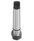 MT3 Morse Taper Collet Chuck Holder for CNC Milling Lathe with Hardened Shank, fits ER20 collets, beefy carbon steel construction.
