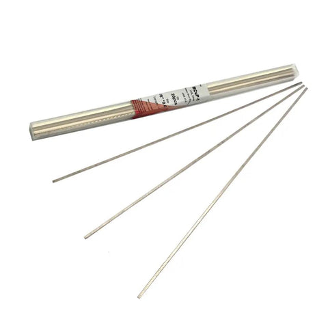 15 Percent Silver BCuP-5 Brazing Rods for HVAC, Dope Phosphor Copper Solder Sticks 0.050 x 1/8 x 14 Inch, 20 Pack