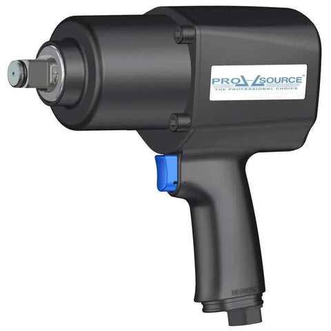 Heavy Duty Pneumatic Impact Wrench Three Quarter Inch Drive Twin Hammer Tool Pulls Serious 1500 Ft Lbs Torque While Protecting Your Wrists For All Day Garage Grind Or Tough Road Jobs