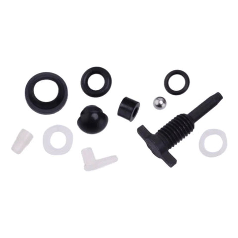 ciciTree 20 Ton jack repair kit with black rubber seals, white spacers, O-rings, and black threaded plug