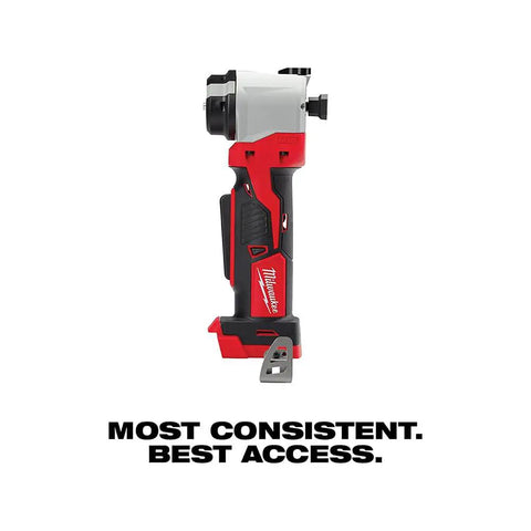 Straight Up Heavy Duty Cordless M18 Cable Stripper For No Sweat Insulation Removal And Quick Wire Prepping Tool side view with ergonomic design.