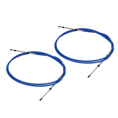 2 Pack 10 Ft Throttle And Shift Control Cable For Outboard Boat Motor Steering Systems 33C Terminals Flexible Routing