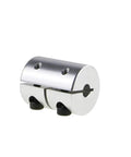 4 Pack Flexible Couplings 5mm to 8mm for NEMA 17 Shafts, Plug and Play Compatible with Ender 3 Series CR 10 Series, Aluminum Housing