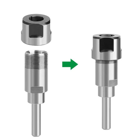 Router Bit Extension Rod Converter Adapter For Woodworking Tools Collet Extension Chuck Engraving Milling Cutter Accessory