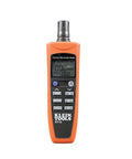 ET110 CO Meter And Carbon Monoxide Tester With Short Term Exposure Limit Alarm, orange hand-held detector with LCD and buttons