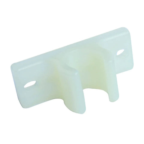 Motorhome Door Holder With Strong Magnetic Door Catch for RVs, nylon material, demonstrating compact design for outside use.