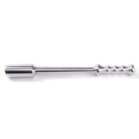 Aircraft Grade Aluminum Tire Thumper 6061 Heavy Duty Tire Checker With Solid Machined Construction And Non Slip Grip Fifteen And Three Quarters Inch Length One Point Seven Five Inch Diameter Lightweight One Lb Eleven Oz Built For Truckers