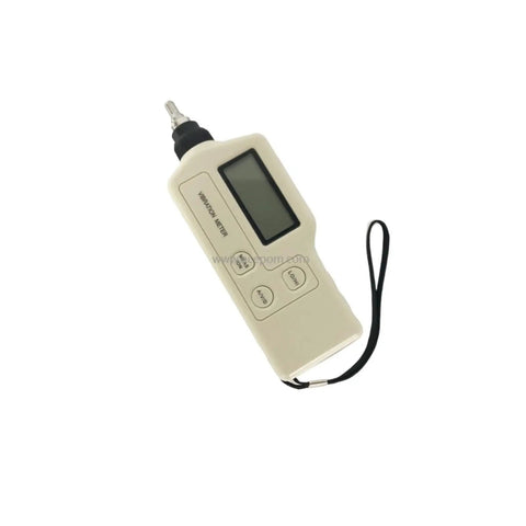Portable Vibration Meter FT100 Pro Grade Handheld Vibration Tester With High Accuracy For Industrial Use, Precision From 1.0 To 2.0 Percent FS, Rugged Durable High Protection Class One Color, handheld with strap