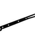 Top Shelf Black Cold Rolled Steel Bottom Mount Drawer Slides 4 Pack Featuring Hella Smooth Gliding Action close-up of slide mechanism